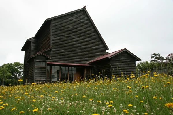 Historická vesnice hokkaido, Japonsko — Stock fotografie