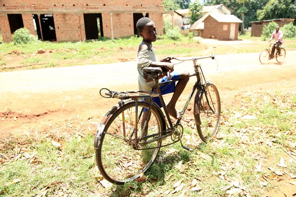 Vila Local - Uganda, África — Fotografia de Stock