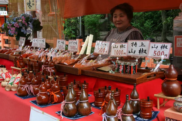 Yasaka helligdom, Kyoto, Japan - Stock-foto