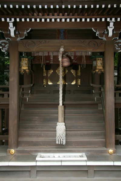 Campana de oración - Santuario de Yasaka, Kioto, Japón — Foto de Stock