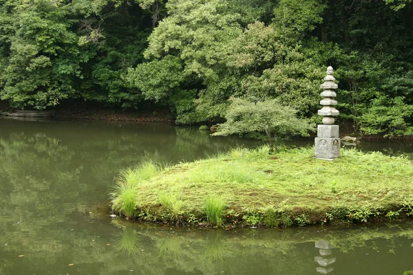 Tempio di Kinkakuji, Kyoto, Giappone — Foto Stock