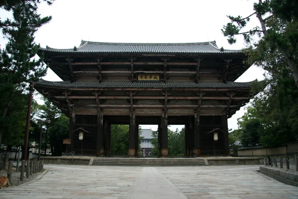 Todaiji świątyni starożytnych, nara, Japonia — Zdjęcie stockowe