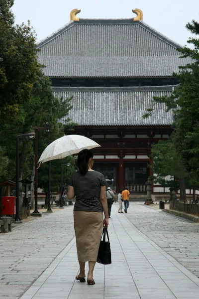 Todaiji antika tempel, nara, japan — Stockfoto