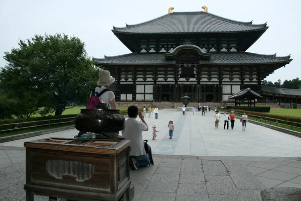 Todaiji alter Tempel, nara, japan — Stockfoto