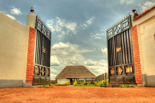 Luksusowy hotel, uganda, Afryka — Zdjęcie stockowe