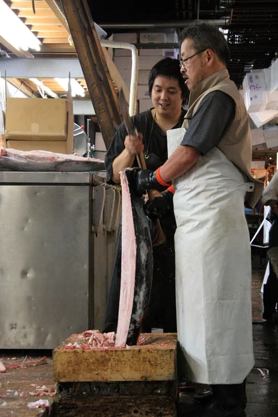 Tsukiji Fish Market, Tokyo, Japan — Stock Photo, Image
