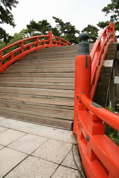 Pont - Temple Sumiyoshi Taisha, Osaka, Japon — Photo