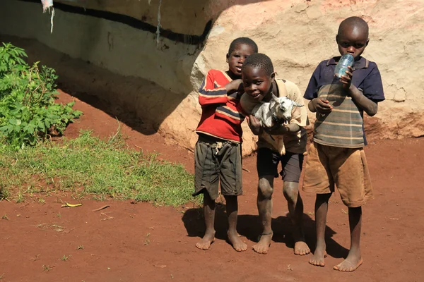 Yerel - uganda, Afrika — Stok fotoğraf