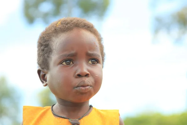 Bambino Uganda, Africa — Foto Stock