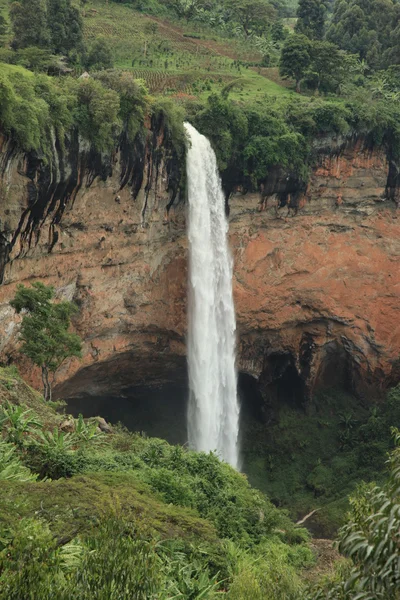 Kelime falls - uganda, Afrika — Stok fotoğraf