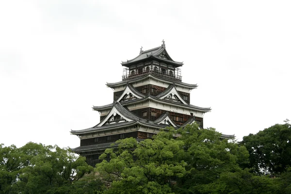 Castillo de Hiroshima, Hiroshima, Japón — Foto de Stock