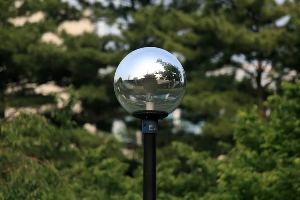 Glass Ball - Zojoji Shrine, Tokyo, Japan — стоковое фото