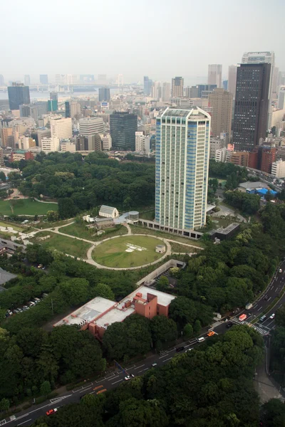 Panoráma města, hlavní město Tokio, Japonsko — Stock fotografie