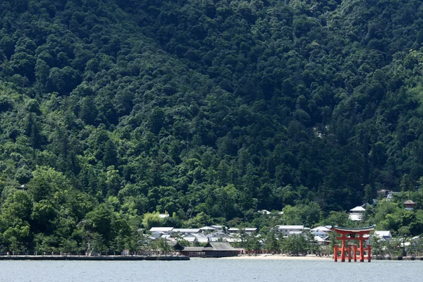 严岛神社、 宫岛、 日本 — 图库照片