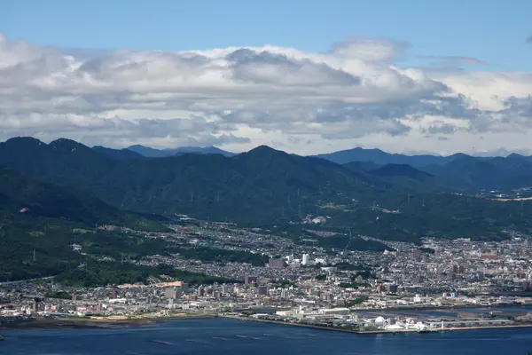 Manzara - mt misen, miyajima, Japonya — Stok fotoğraf