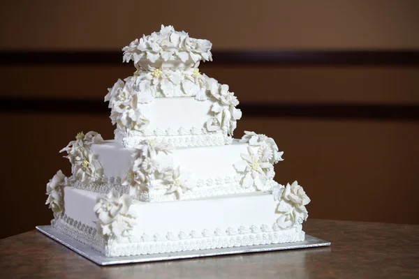 Luksusowy tort weselny — Zdjęcie stockowe