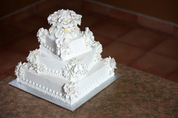 Pastel de boda de lujo — Foto de Stock