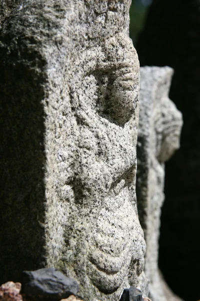 Stone Figure - Mt Misen, Miyajima, Japan — Stok fotoğraf