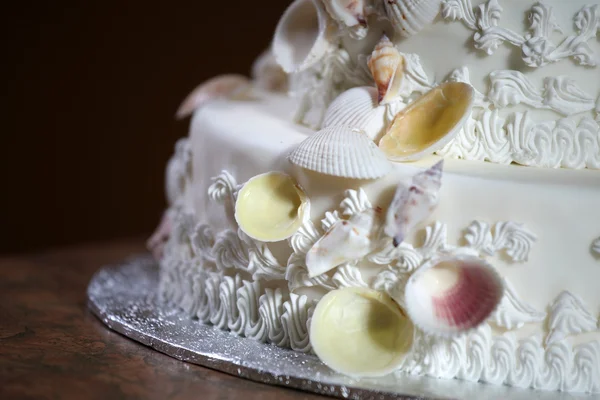 Luksusowy tort weselny — Zdjęcie stockowe