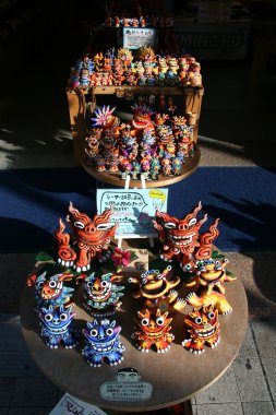 Guardians - şehir naha, okinawa, japan