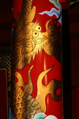 Dragon sanat - shuri Kalesi, naha, okinawa, japan