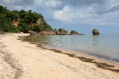 Cennet plaj - Iriomote jima Adası, okinawa, japan