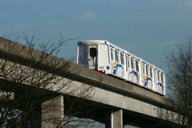 Skytrain vancouver, bc, Kanada
