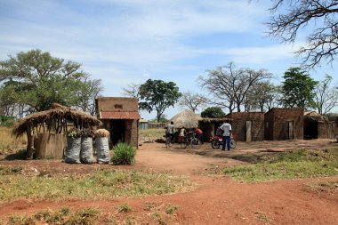 Afrika kulübeleri - uganda, Afrika