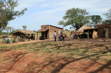 Afrika kulübeleri - uganda, Afrika