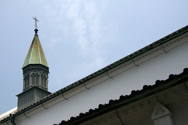 Taket detalj - oura kyrka, nagasaki, japan — Stockfoto