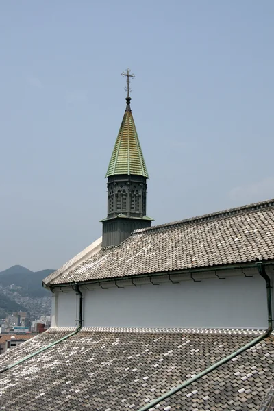 Tetto Chiesa di Oura, Nagasaki, Giappone — Foto Stock