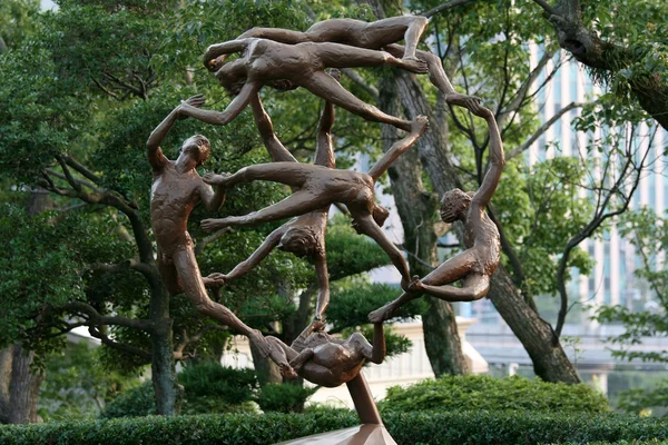 Sculpture - Peace Park, Nagasaki, Japan — Stock Photo, Image