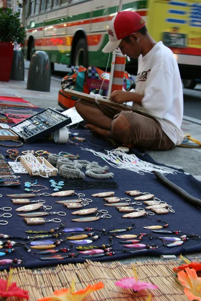 Mercado callejero - Ciudad de Naha, Okinawa, Japón —  Fotos de Stock