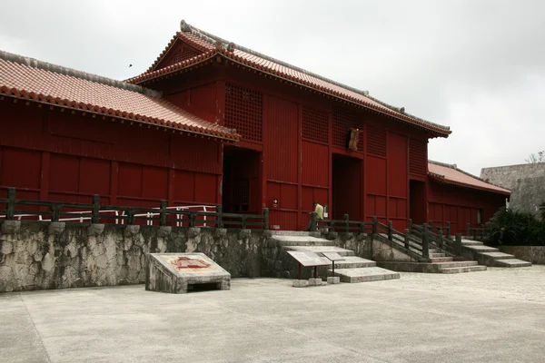 Hrad Šuri, naha, okinawa, Japonsko — Stock fotografie