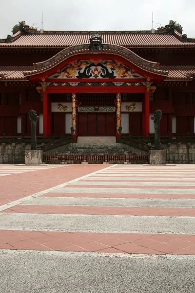 Hrad Šuri, naha, okinawa, Japonsko — Stock fotografie