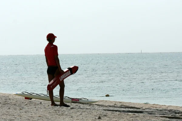 Life Guard - Nagannu Island , Okinawa, South Japan — Stock Photo, Image