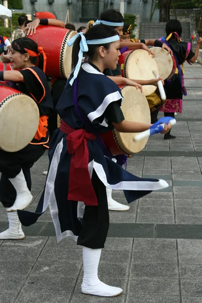 거리 축제, 나 하, 오키나와, 일본 — 스톡 사진