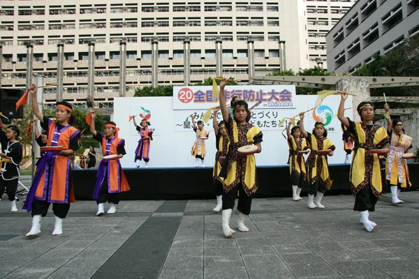 Straßenfest, naha, okinawa, japan — Stockfoto