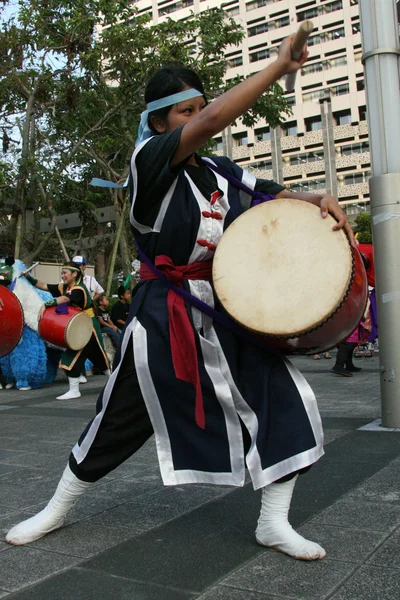 Straßenfest, naha, okinawa, japan — Stockfoto