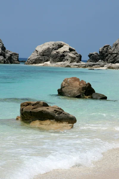 Playa tropical - Isla Tokashiki, Okinawa, Japón — Foto de Stock