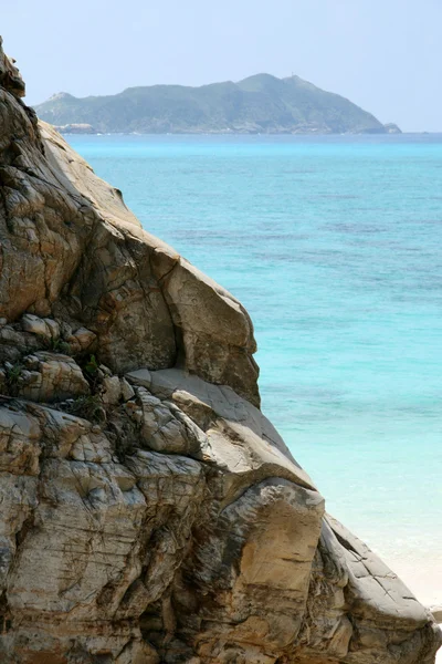 Tropikalnej plaży - tokashiki wyspa, okinawa, Japonia — Zdjęcie stockowe