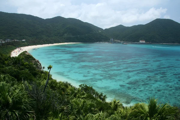 Spiaggia tropicale - Isola di Tokashiki, Okinawa, Giappone — Foto Stock