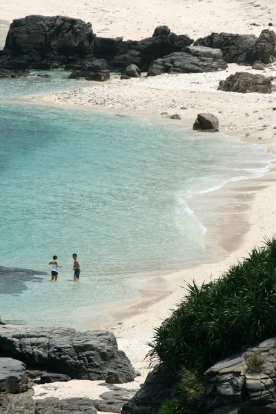 热带海滩-外间渡嘉敷岛，冲绳岛日本 — 图库照片