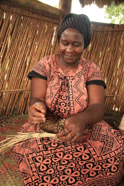 Artesanato de mão africano — Fotografia de Stock