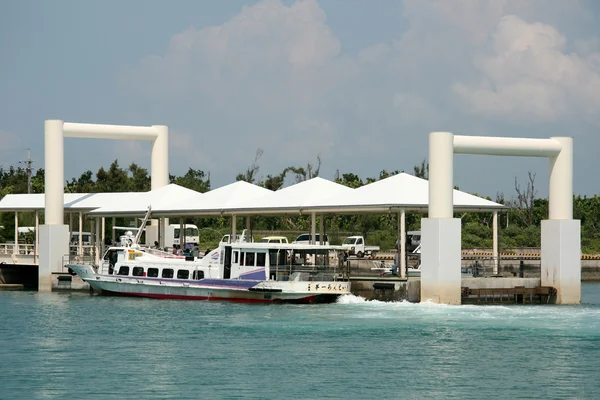 Porto - Isola di Taketomi, Okinawa, Giappone — Foto Stock