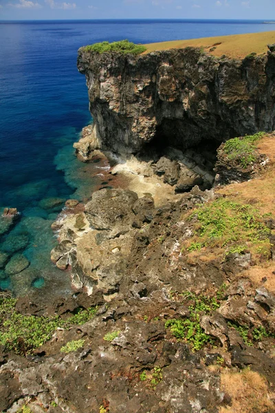 海岸线-日本与那国岛，冲绳岛， — 图库照片