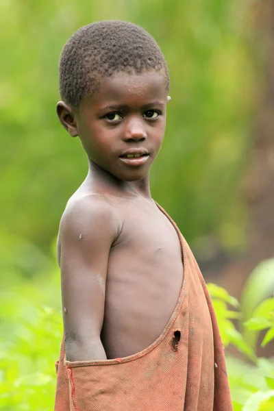 Pobreza no remoto oeste de Uganda — Fotografia de Stock