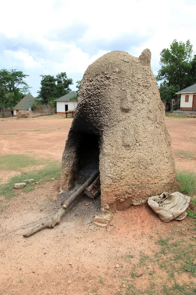 Kasubi groby - uganda, Afryka — Zdjęcie stockowe