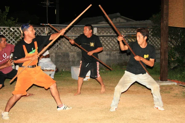 Traditional Japanese Fighting — Stock Photo, Image