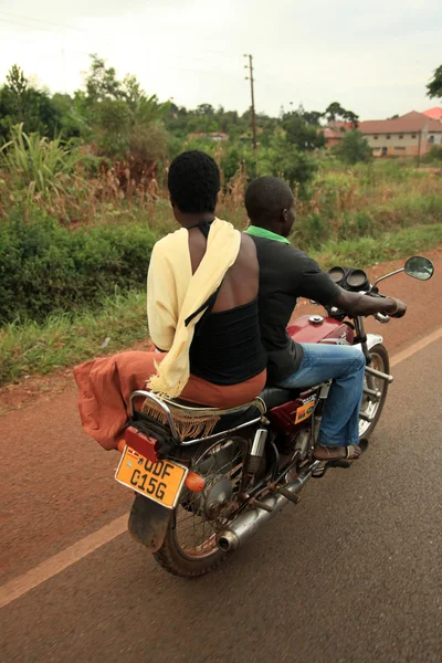 Vägen till soroti - uganda, Afrika — Stockfoto